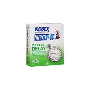کاندوم تاخیری کدکس مدل پرو لانگ دیلی 3 عددی | به همراه لوبریکانت