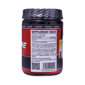 ال گلوتامین 100% ال اس پی | 300 گرم | افزایش ریکاوری، استقامت و قدرت عضلات