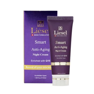 کرم ضد چروک شب اسمارت لایسل | حاوی کیوتن و مناسب انواع پوست