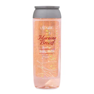 شامپو بدن شفاف مورنینگ بریز لپیور | پاک کننده و ضد خشکی پوست بدن