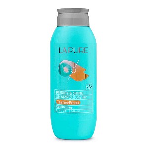 شامپو کنترل کننده چربی سر لپیور | کنترل کننده چربی سر با روغن درخت چای