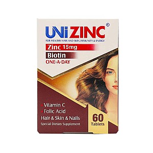 قرص یونی زینک ابیان دارو | جلوگیری و درمان ریزش مو