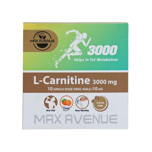 ویال ال کارنیتین 3000 مکس اونیو | چربی سوز قوی و بدون قند
