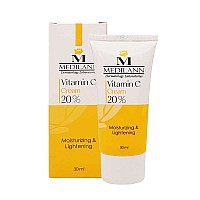 کرم ویتامین C روشن کننده و مرطوب کننده مدیلن ۳۰ میلی لیتر
