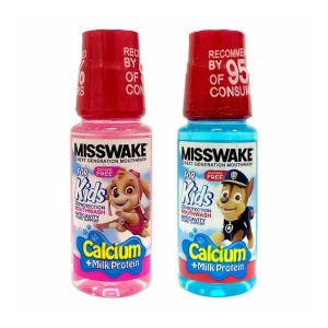 دهانشویه کودک میسویک | حاوی کلسیم و پروتئین شیر مناسب کودکان