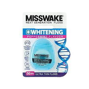 نخ دندان سفید کننده میسویک | سفید کننده دندان و فوق العاده نازک