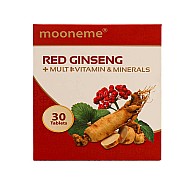 قرص رد جینسینگ مونم اکسیر | مولتی ویتامین مینرال به همراه جینسینگ قرمز