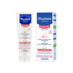 کرم مرطوب کننده کودک موستلا 40 میلی | رطوبت رسان و تسکین دهنده پوست حساس کودکان