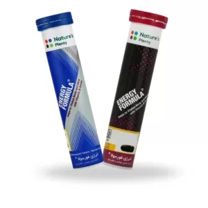 قرص جوشان انرژی فرمولا نیچرز پلنتی | حاوی کافئین تائورین