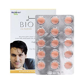 قرص بایونا من نیچرز اونلی | کمک به سلامت پوست، مو و ناخن آقایان