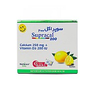 ساشه سوپراکل 200 نیچرز اونلی 30 عددی | تقویت استخوان با کمک کلسیم و ویتامین د3