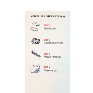 محلول شستشوی لنز نئوپلاس نئو ویژن 360 میلی | پاک کننده چربی و آلودگی لنز