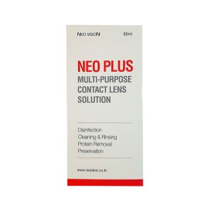 محلول شستشوی لنز نئوپلاس نئو ویژن 60 میلی | از بین برنده آلودگی لنز