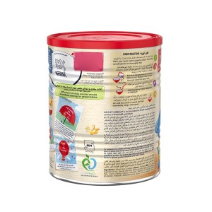 سرلاک چند غله چند میوه با شیر نستله | غذای کمکی برای بعد از 12 ماهگی