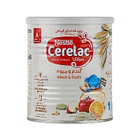 سرلاک گندم و میوه به همراه شیر نستله | 8 ماهگی به بعد