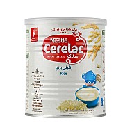 سرلاک فرنی برنج نستله | 400 گرم | همراه با شیر از پایان 6 ماهگی