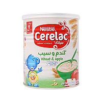 سرلاک گندم و سیب نستله | غذای کمکی شیرخواران از پایان 7 ماهگی