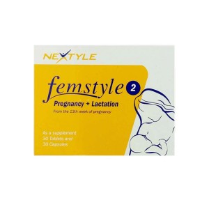 قرص و کپسول فم استایل 2 نکستایل | مولتی ویتامین از هفته 13 بارداری و دوران شیردهی