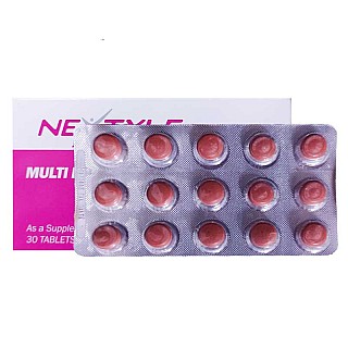 قرص مولتی پری ناتال نکستایل ویتامینز