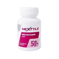 مولتی ویتامین پلاس 50 نکستایل | حاوی 26 ترکیب مهم برای بزرگسالان بالای 50 سال