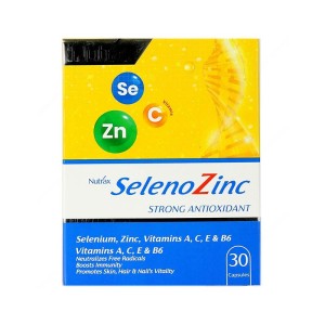 کپسول سلنوزینک نوتراکس | آنتی اکسیدان قوی برای سلامت بدن و پوست و مو