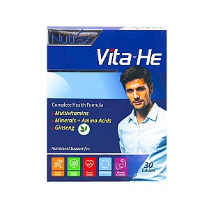 قرص ویتاهی نوتراکس 30 عددی | مولتی ویتامین تخصصی برای آقایان حاوی 29 ترکیب مختلف