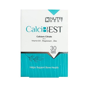 قرص کلسی بست نوتری بست  | حاوی کلسیم سیترات، منیزیم، زینک و د3