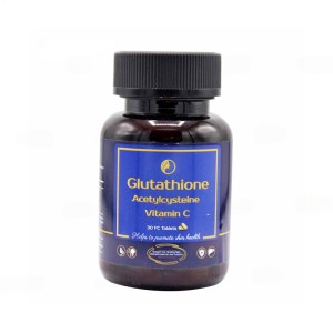 قرص گلوتاتیون آریا دارو | به همراه ویتامین سی برای روشن سازی پوست