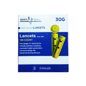 سر سوزن خونگیری 30 گیج مدل 3B لانس 100 عددی 4 پر | سر سوزن خونگیری استریل شده