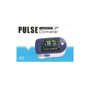 پالس اکسیمتر مدل A3 | اندازه گیری دقیق میزان اکسیژن خون و ضربان قلب