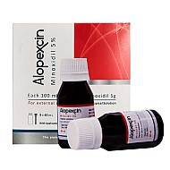 محلول آلوپکسین 5 درصد اوکسین دارو | ماینوکسیدیل 5 درصد برای درمان ریزش مو