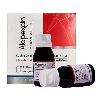 محلول آلوپکسین 5 درصد برای ریزش مو