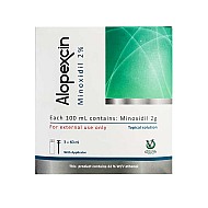 محلول آلوپکسین 2 درصد اوکسین دارو | حاوی ماینوکسیدیل 2% برای جلوگیری از ریزش مو