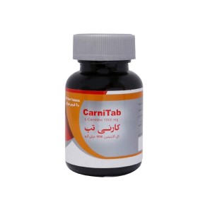 قرص کارنی تب دارو درمان پارمیدا 60 عددی | کارنیتین 1000 میلی گرم برای چربی سوزی