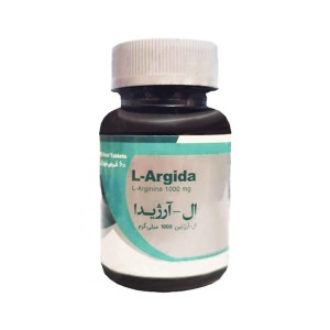 قرص ال آرژیدا دارو درمان پارمیدا | مکمل آرژنین 1000 برای افزایش خونرسانی به عضلات