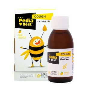 شربت پدیابست کاف | ضد سرفه و خلط آور و تقویت سیستم ایمنی 
