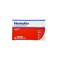 کپسول هموفر فارما دولوپمنت 30 عددی | جلوگیری از کم خونی و کمک به بهبود کم خونی