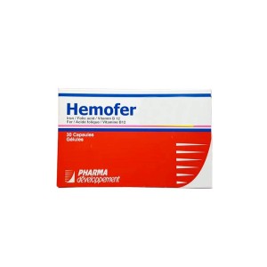 کپسول هموفر فارما دولوپمنت 30 عددی | جلوگیری از کم خونی و کمک به بهبود کم خونی