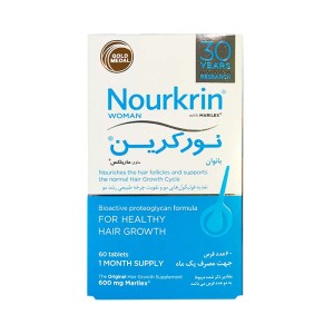 قرص نورکرین بانوان فارمامدیک | محرک قوی رشد مو و تقویت ریشه مو