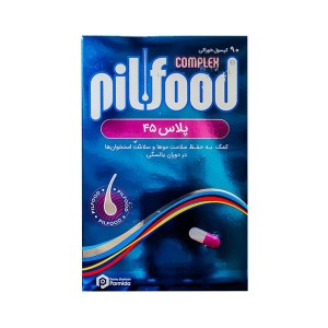 پیلفود کمپلکس پلاس 45 | جلوگیری از ریزش مو برای افراد بالای 45 سال