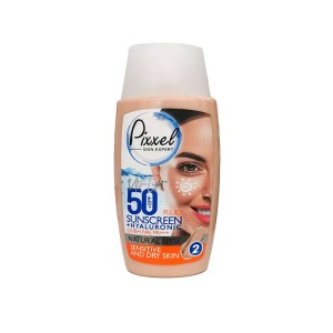 کرم ضد آفتاب پوست حساس و خشک پیکسل | با SPF50 