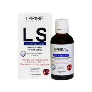 سرم مو ضد شپش LS پریم 50 میلی | سرم از بین برنده شپش موی سر