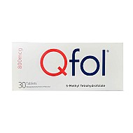قرص کیوفول کواتر فولیک 30 عددی | حاوی فولات فرم فعال فولیک اسید