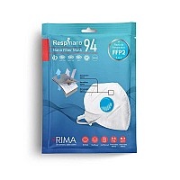 ماسک تنفسی نانو تکنولوژی FFP2 سوپاپ دار ریما | با فیلتر نانو الیاف برای محافظت بیشتر