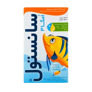 شربت سانستول امگا 3 | امگا 3 بدون جیوه برای کودکان و بزرگسالان