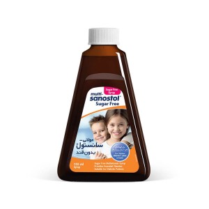 شربت مولتی سانستول بدون قند 155 میلی | مولتی ویتامین کودک و بزرگسال