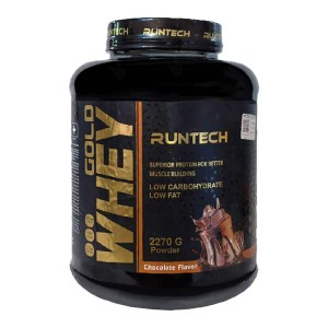 پودر پروتئین وی گلد رانتک 2270 گرم | پروتئین وی با کیفیت با چربی و کربوهیدرات کم