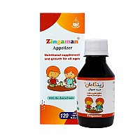 شربت اشتها آور زینگامان سلامت گستر 120 میلی | حاوی عناصر گیاهی برای افزایش اشتهای کودکان