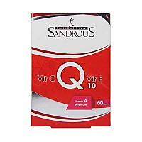 کپسول کیوتن ویتامین ای و ویتامین سی سندروس 60 عددی | حفظ سلامت قلب و سیستم ایمنی