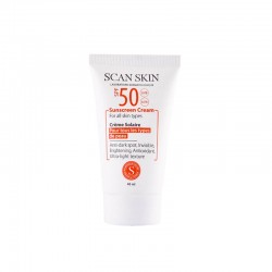 کرم ضد آفتاب و ضد لک اسکن اسکین 40 میلی | مناسب برای انواع پوست با SPF50